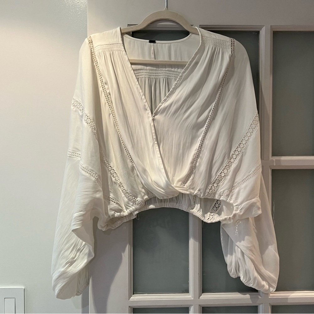 Free People Blouse with Detail